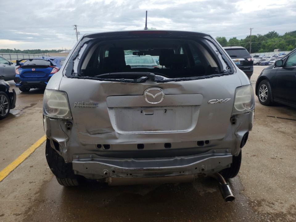 2011 Mazda Cx-7 VIN JM3ER2A54B0397983 COPART salvage auction — REAR END, Ky - Bill Of Sale/Part Only/No Titl, sold $750 on 2026-07-22 (photo 6)