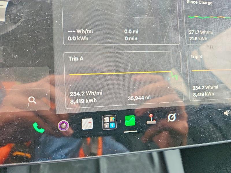 2023 Tesla Model 3 VIN 5YJ3E1EA0PF573918 COPART salvage auction — REAR END, Nj - Cert Of Title-Salvage, sold $10,700 on 2026-07-22 (photo 9)