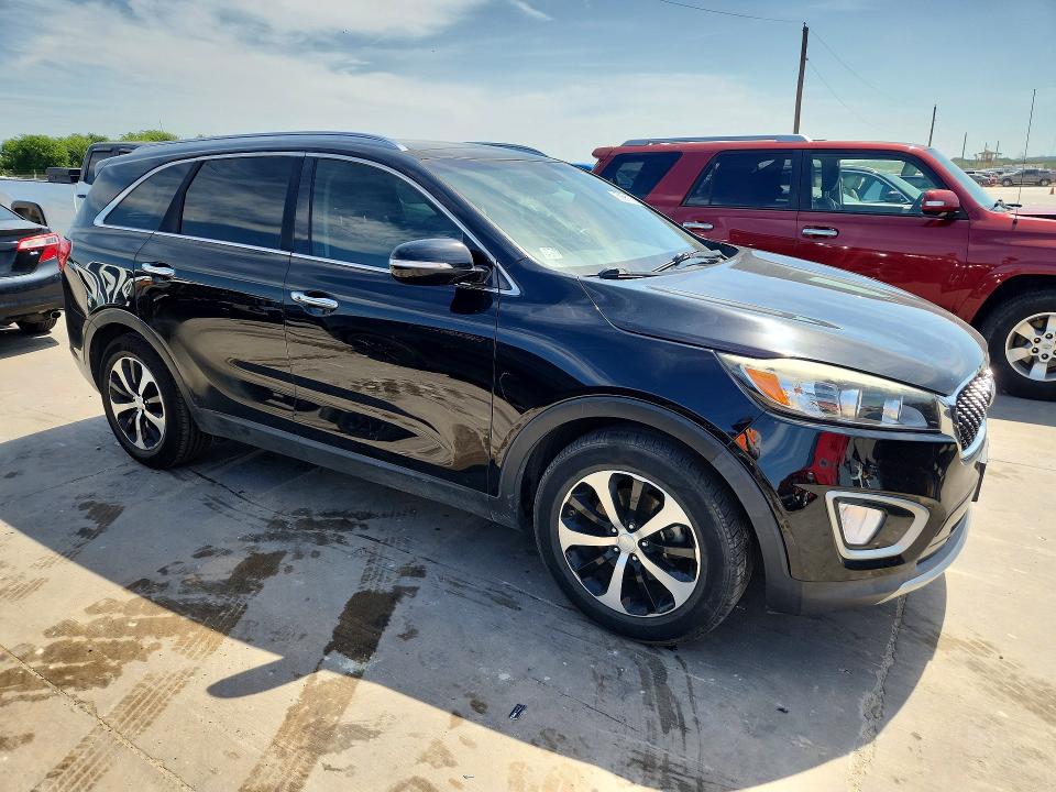 2016 Kia Sorento VIN 5XYPH4A53GG106584 COPART salvage auction — MECHANICAL, Tx - Certificate Of Title, sold $2,100 on 2026-07-02 (photo 4)