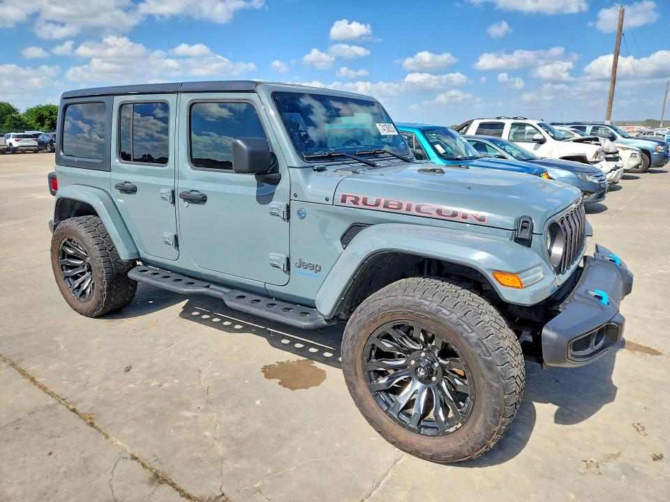 2024 Jeep Wrangler / VIN 1C4RJXN61RW206268 COPART salvage auction — HAIL, Il - Salvage Certificate, sold $1,450 on 2026-07-09 (photo 4)