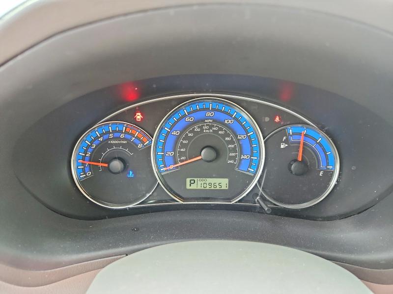 2009 Subaru Forester VIN JF2SH64609H736830 COPART salvage auction — FRONT END, Il - Salvage Certificate, sold $225 on 2026-07-28 (photo 9)