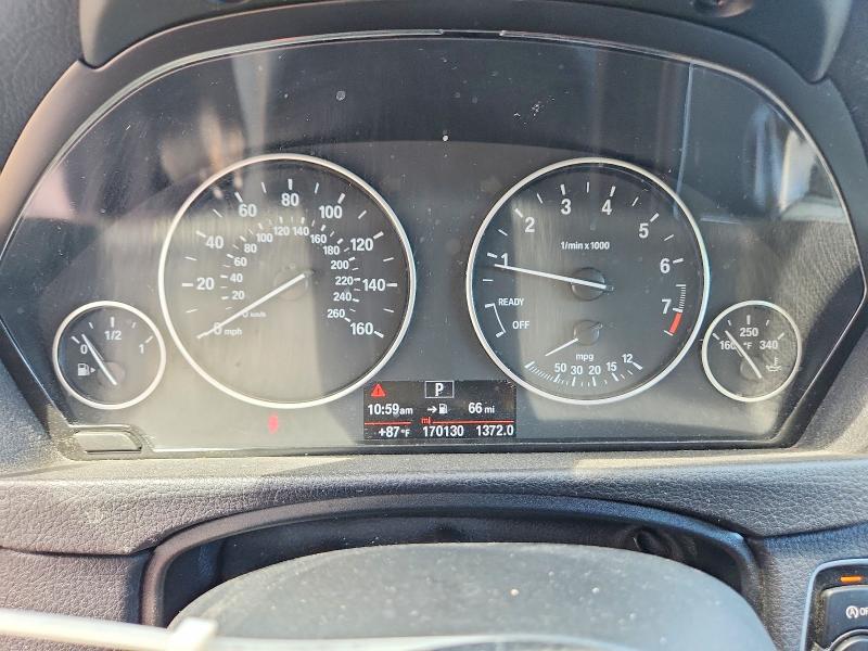 2017 BMW 3er VIN WBA8A9C57HK620109 COPART salvage auction — REAR END, TN - SALVAGE CERTIFICATE, sold $425 on 2026-07-28 (photo 9)