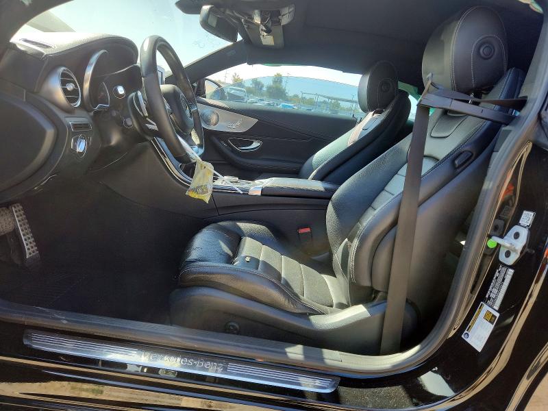 2018 Mercedes-benz C-klasse VIN WDDWJ4JB8JF659673 COPART salvage auction — FRONT END, Ca - Salvage Certificate, sold $7,900 on 2026-07-24 (photo 7)