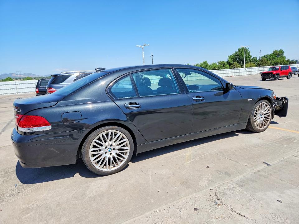 2008 BMW 7er VIN WBAHN83568DT85849 COPART salvage auction — FRONT END, Co - Salvage Title, sold $300 on 2026-07-27 (photo 3)