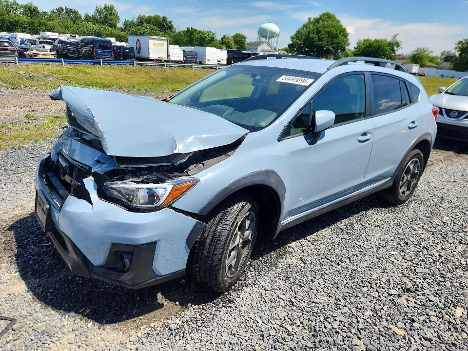 2018 Subaru Xv VIN JF2GTABC3JH247830 COPART salvage auction — FRONT END, Nj - Cert Of Title-Salvage, sold $2,150 on 2026-07-31 (photo 1)