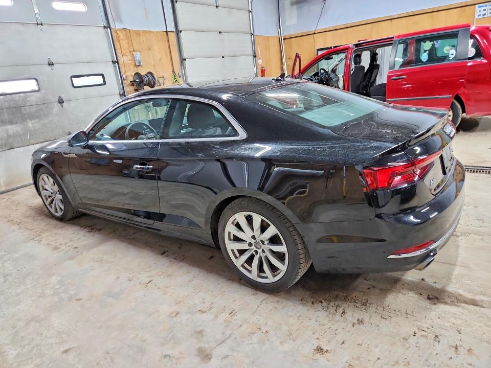 2018 Audi A5 VIN WAUPNAF55JA051348 COPART salvage auction — SIDE, Mi - Certificate Of Title, sold $8,100 on 2026-07-08 (photo 2)