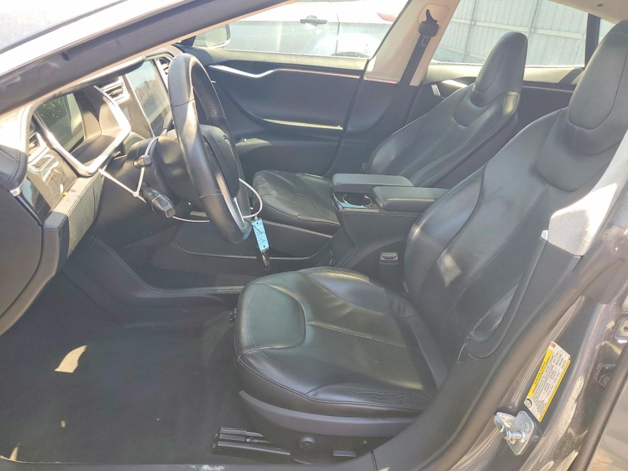 2013 Tesla Model S VIN 5YJSA1CP4DFP23684 COPART salvage auction — Front End, CA - SALVAGE CERTIFICATE, sold $2,500 on 2026-06-30 (photo 7)