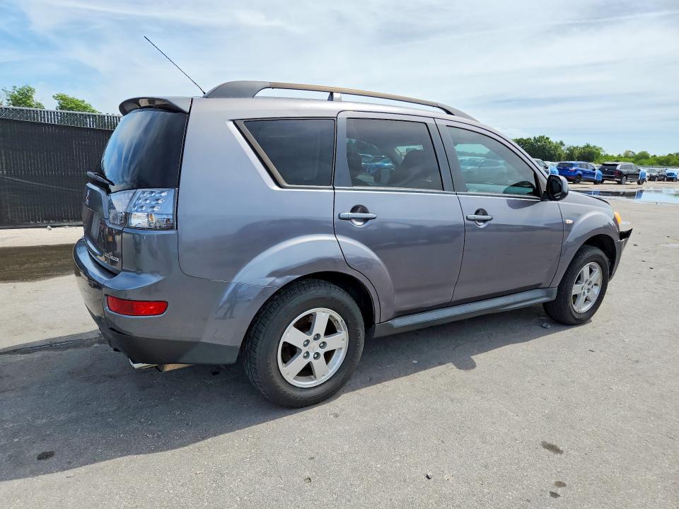 2009 Mitsubishi Outlander VIN JA4LS21W79Z014826 COPART salvage auction — FRONT END, Fl - Cert Of Title Slvg Rebuildable, sold $600 on 2026-07-14 (photo 3)