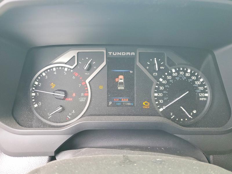 2025 Toyota Tundra VIN 5TFLA5DB5SX288840 COPART salvage auction — FRONT END, Salvage Title, sold $20,900 on 2026-07-14 (photo 9)