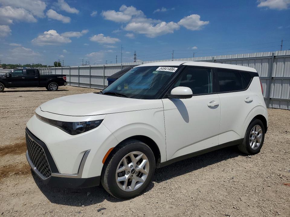 2025 Kia Soul VIN KNDJ23AUXS7925946 COPART salvage auction — HAIL, Ia - Cert Of Title-Salvage Title, sold $3,800 on 2026-07-29 (photo 1)