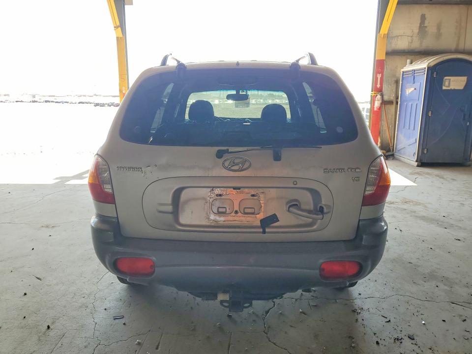 2003 Hyundai Santa fe VIN KM8SC13D63U433531 COPART salvage auction — MINOR DENT/SCRATCHES, AZ - CERTIFICATE OF TITLE (P), sold $475 on 2026-07-29 (photo 6)