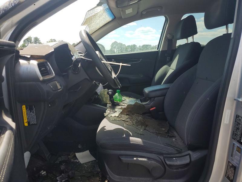 2017 Kia Sorento VIN 5XYPGDA50HG291780 COPART salvage auction — ENGINE BURN, Nc - Salvage Certificate Of Title, sold $375 on 2026-07-16 (photo 7)