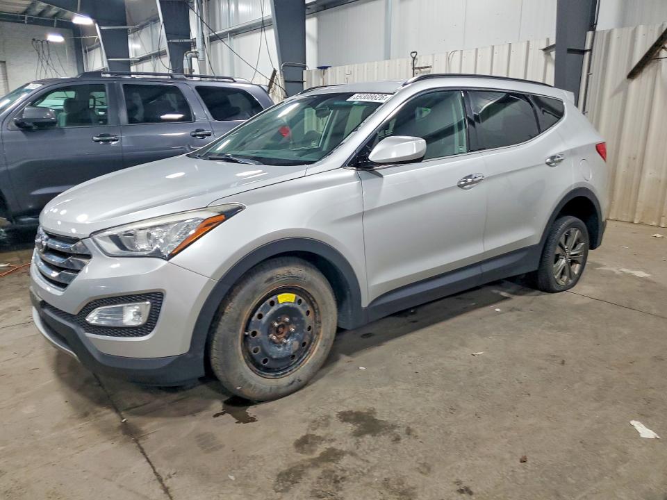 2014 Hyundai Santa fe VIN 5XYZUDLBXEG168522 COPART salvage auction — MECHANICAL, Mn - Certificate Of Title, sold $725 on 2026-07-04 (photo 1)