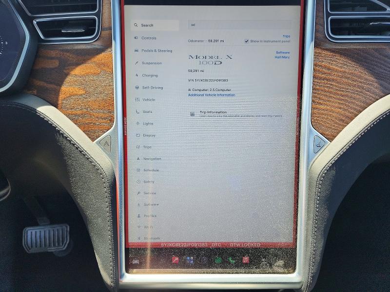 2018 Tesla VIN 5YJXCBE22JF091383 COPART salvage auction — FRONT END, Ca - Salvage Certificate, sold $11,000 on 2026-07-14 (photo 9)