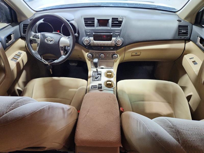 2012 Toyota Highlander VIN 5TDBK3EH0CS094532 COPART salvage auction — FRONT END, PA - CERTIFICATE OF SALVAGE, sold $450 on 2026-07-24 (photo 8)