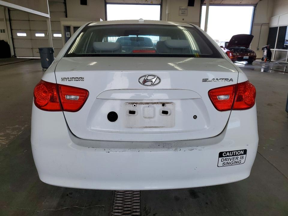 2007 Hyundai Elantra VIN KMHDU46DX7U132396 COPART salvage auction — FRONT END, WA - BILL OF SALE, sold $150 on 2026-07-24 (photo 6)