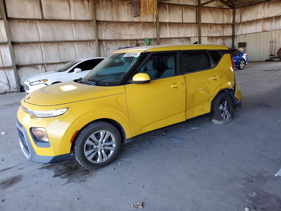 2020 Kia Soul VIN KNDJ23AU9L7119064 COPART salvage auction — REAR END, Az - Cert Of Title - Salvage, sold $2,350 on 2026-07-27 (photo 1)
