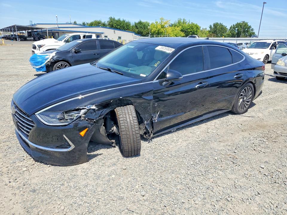 2021 Hyundai VIN KMHL54JJ9MA017419 COPART salvage auction — FRONT END, Ca - Salvage Certificate, sold $7,000 on 2026-07-09 (photo 1)