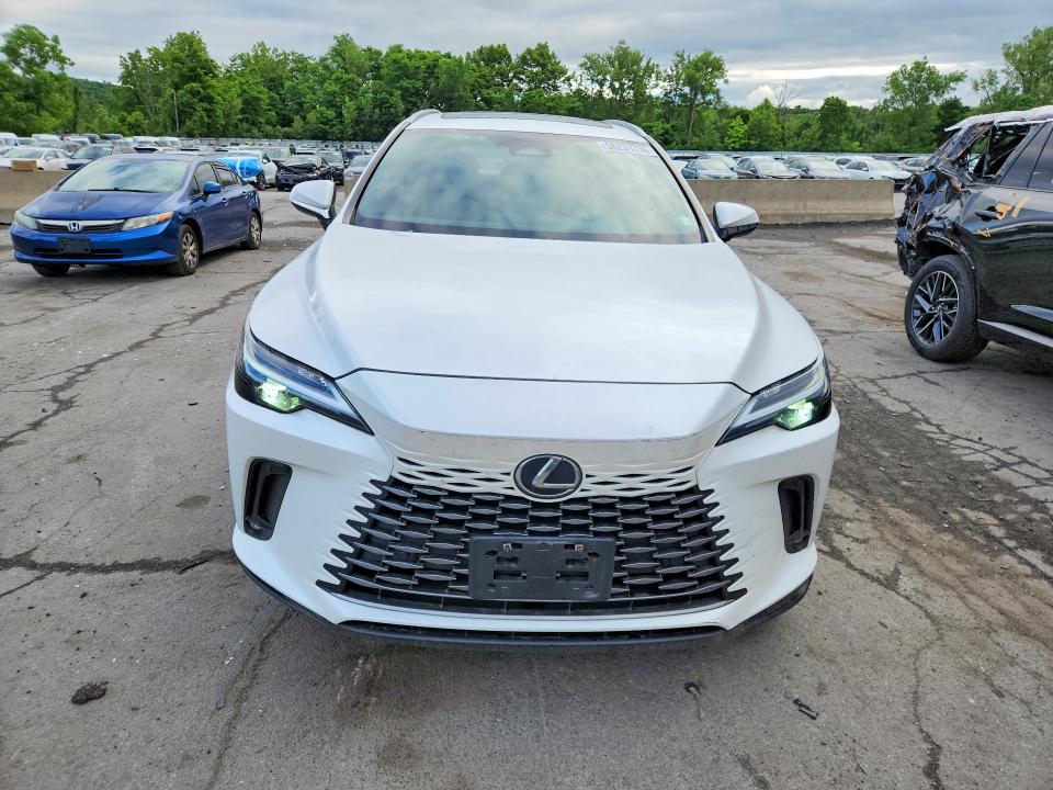 2024 Lexus Rx VIN 2T2BAMCA5RC052384 COPART salvage auction — FRONT END, Ny - Mv-907A Salvage Certificate, sold $25,500 on 2026-07-09 (photo 5)