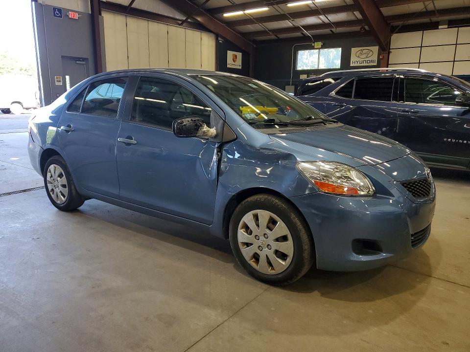 2010 Toyota Yaris VIN JTDBT9K30A4073794 COPART salvage auction — FRONT END, Ct - Cert Of Title-Salvage, sold $1,600 on 2026-07-02 (photo 4)