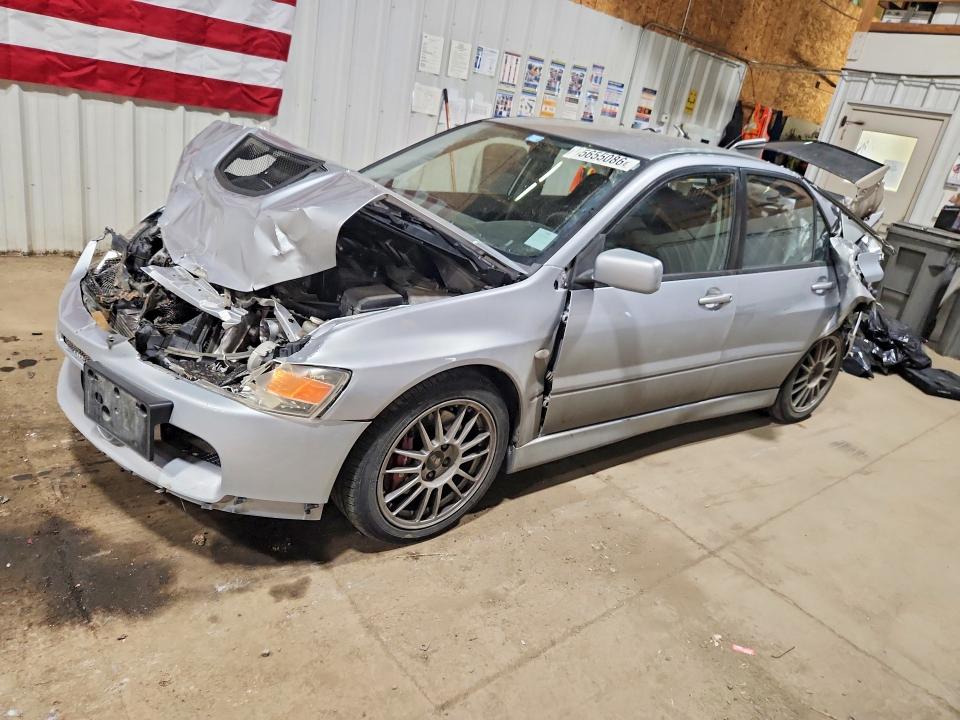 2006 Mitsubishi Lancer evolution VIN JA3AH86CX6U062406 — COPART salvage auction photo