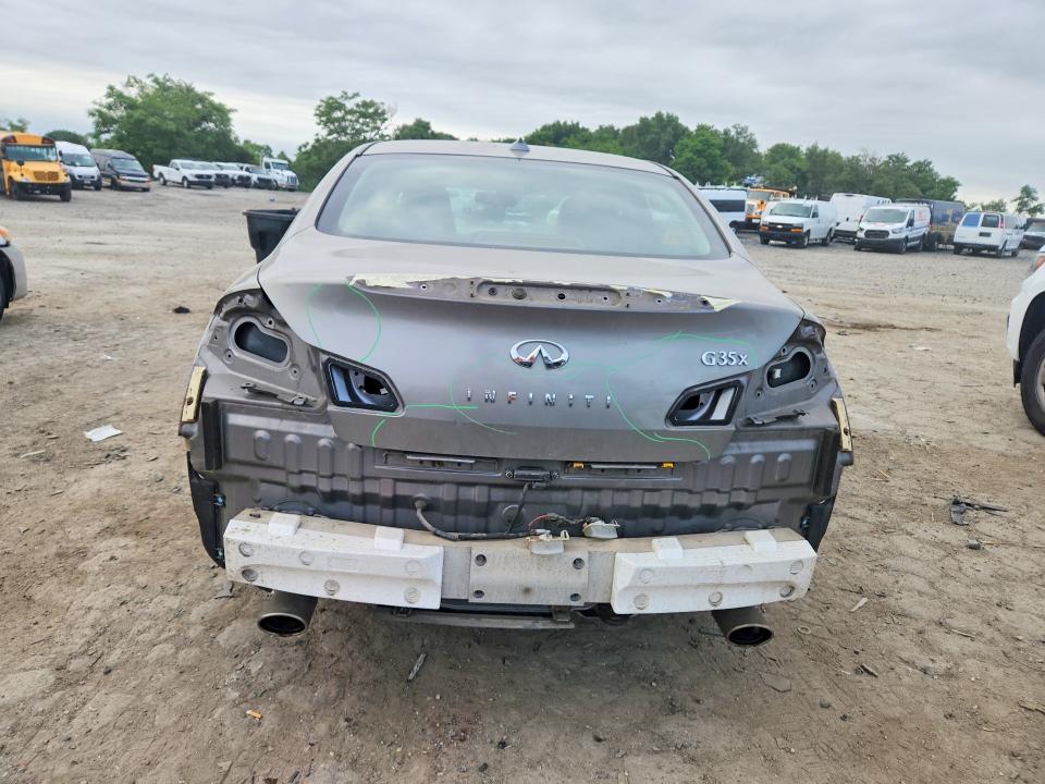 2008 Infiniti G VIN JNKBV61F48M277463 COPART salvage auction — REAR END, Md - Cert Of Salvage > 75% Damage, sold $1,400 on 2026-07-09 (photo 6)