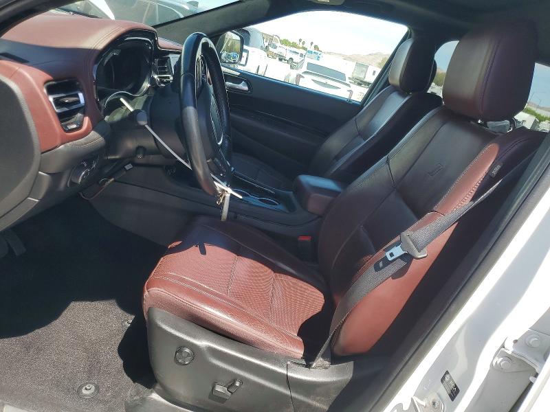 2022 Dodge Durango VIN 1C4SDJET5NC219032 COPART salvage auction — REAR END, Nv - Salvage Title, sold $15,900 on 2026-07-30 (photo 7)