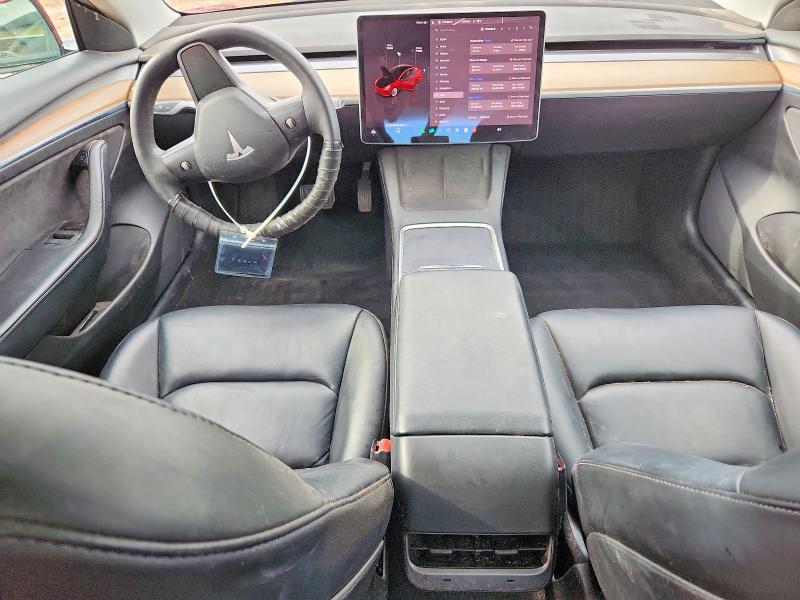 2022 Tesla Model 3 VIN 5YJ3E1EB3NF186060 COPART salvage auction — REAR END, Al - Cert Of Title-Salvage Title, sold $5,600 on 2026-07-08 (photo 8)