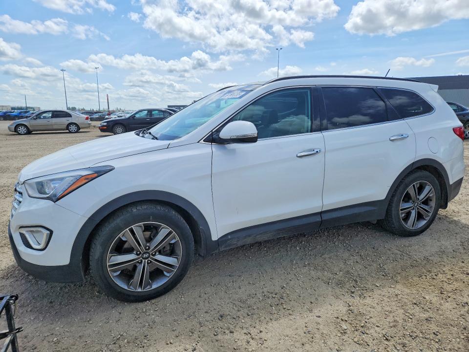 2014 Hyundai Santa fe VIN KM8SNDHF9EU039711 COPART salvage auction — MINOR DENT/SCRATCHES, Ab - Bos - Active, sold $4,300 on 2026-07-03 (photo 1)