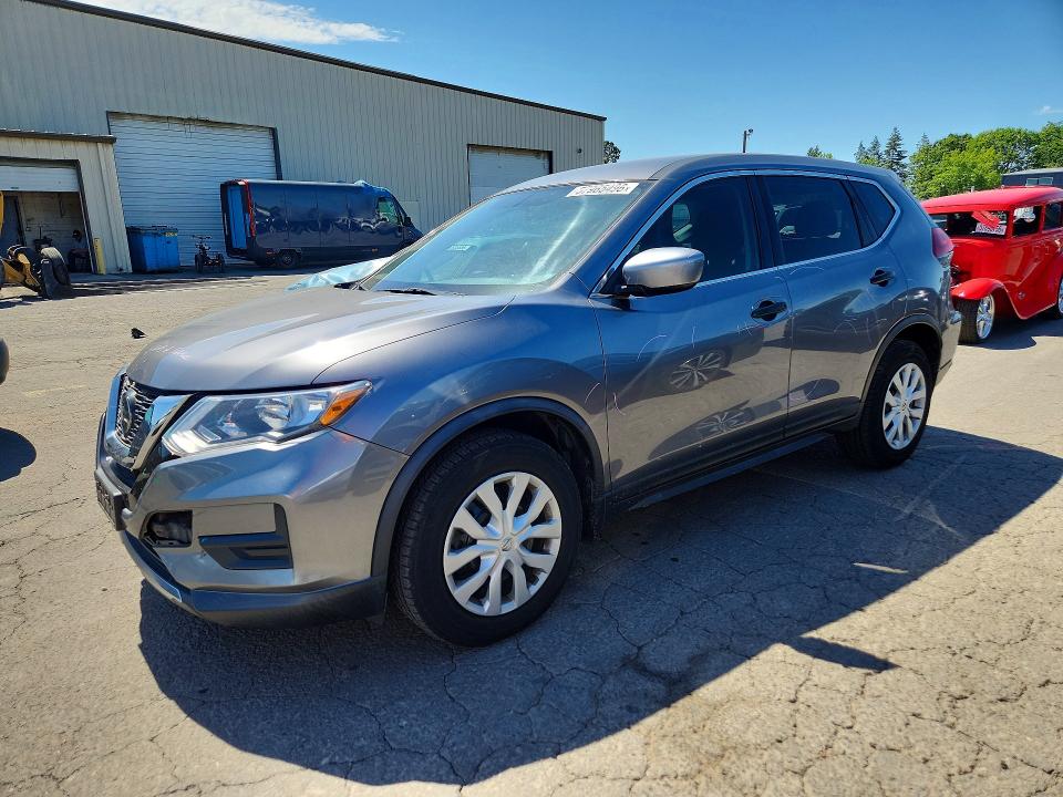 2018 Nissan Rogue VIN KNMAT2MTXJP619239 COPART salvage auction — FRONT END, Or - Salvage Title Certificate, sold $125 on 2026-07-27 (photo 1)