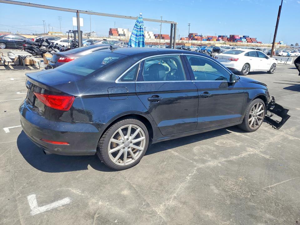 2015 Audi A3 VIN WAUEFGFFXF1030387 COPART salvage auction — FRONT END, Ca - Salvage Certificate, sold $550 on 2026-07-29 (photo 3)