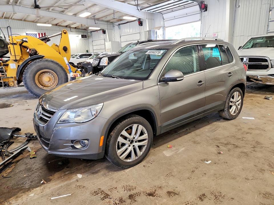 2011 Volkswagen Tiguan VIN WVGBV7AX8BW532526 COPART salvage auction — MECHANICAL, Mn - Certificate Of Title, sold $525 on 2026-07-02 (photo 1)