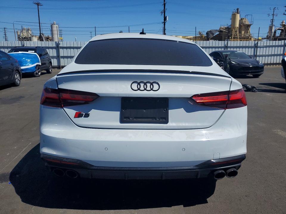 2025 Audi Rs5 VIN WAUC4DF5XSA001212 COPART salvage auction — SIDE, Ca - Salvage Certificate, sold $8,700 on 2026-07-27 (photo 6)