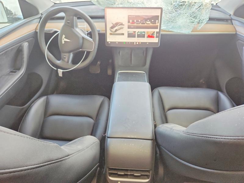 2023 Tesla Model y VIN 7SAYGDEE3PA207780 COPART salvage auction — HAIL, MO - SALVAGE CERTIFICATE OF TITLE, sold $12,800 on 2026-07-27 (photo 8)