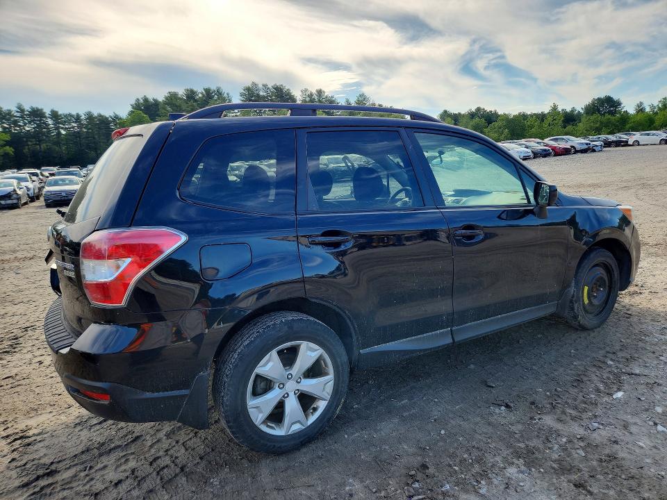 2016 Subaru Forester VIN JF2SJADC2GH422638 COPART salvage auction — REAR END, MA - CERT OF TITLE-RECONSTRCTD COLL, sold $400 on 2026-07-27 (photo 3)