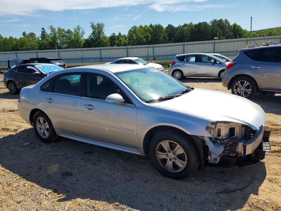 2014 Chevrolet Impala limited VIN 2G1WA5E39E1141628 COPART salvage auction — FRONT END, VA - CERTIFICATE OF TITLE, sold $2,400 on 2026-07-17 (photo 4)