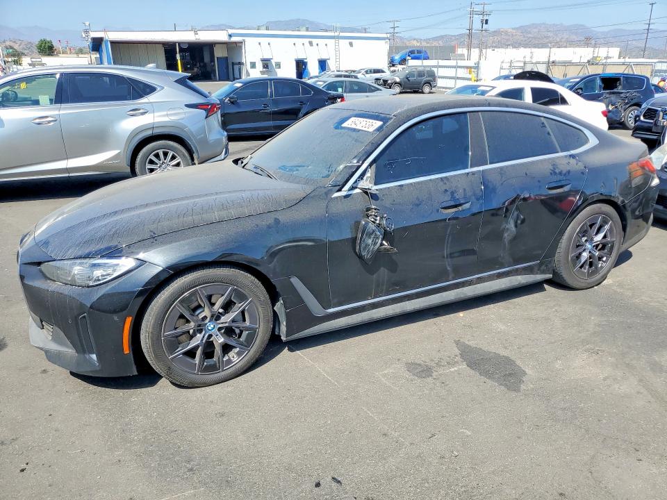 2024 BMW I4 VIN WBY43AW07RFS49281 — COPART salvage auction photo