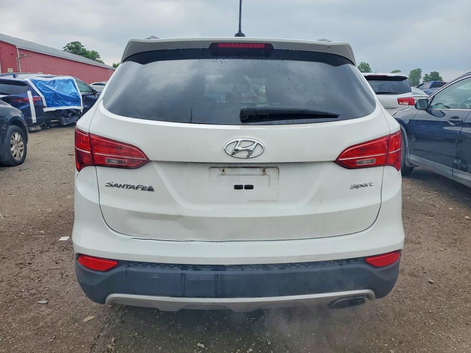 2015 Hyundai Santa fe VIN 5XYZT3LB3FG233192 COPART salvage auction — REAR END, On - Permit No Brand - Unfit, sold $1,700 on 2026-07-23 (photo 6)