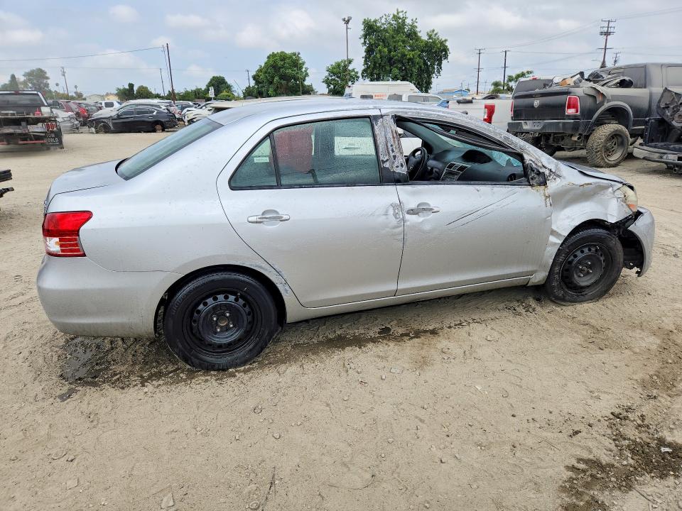 2012 Toyota Yaris VIN JTDBT4K37CL019985 COPART salvage auction — FRONT END, Ca - Salvage Certificate, sold $425 on 2026-07-30 (photo 3)