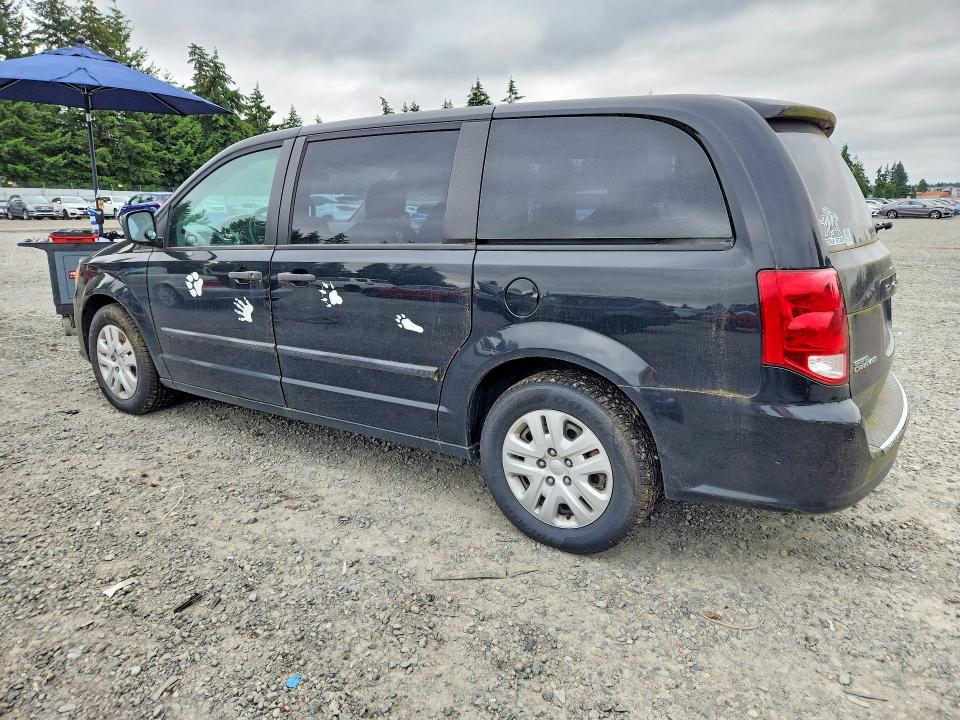 2014 Dodge VIN 2C4RDGBG5ER360599 COPART salvage auction — NORMAL WEAR, Wa - Aff Of Loss/Rel Of Interest, sold $450 on 2026-07-31 (photo 2)