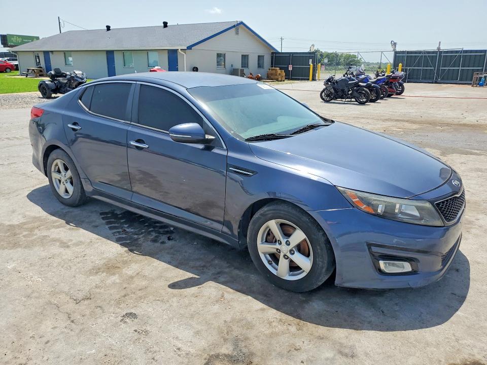 2015 Kia Optima VIN KNAGM4A78F5547855 COPART salvage auction — MINOR DENT/SCRATCHES, Mo - Certificate Of Title, sold $1,450 on 2026-07-06 (photo 4)