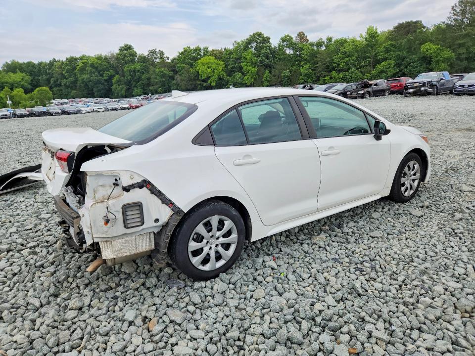 2021 Toyota Corolla VIN 5YFEPMAE0MP188453 COPART salvage auction — REAR END, Nc - Salvage Certificate Of Title, sold $175 on 2026-07-29 (photo 3)