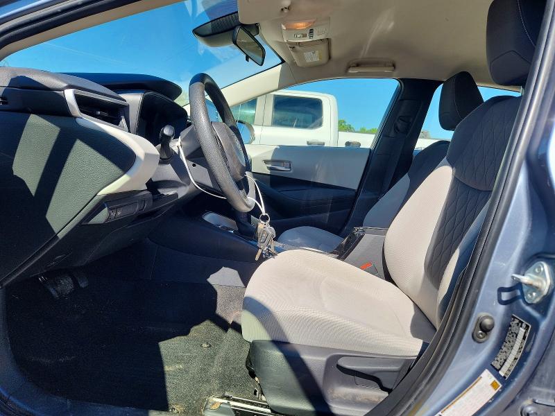 2020 Toyota Corolla VIN JTDEPRAE1LJ042529 COPART salvage auction — FRONT END, Wi - Cert Of Title-Salvage Vehicle, sold $3,500 on 2026-07-06 (photo 7)