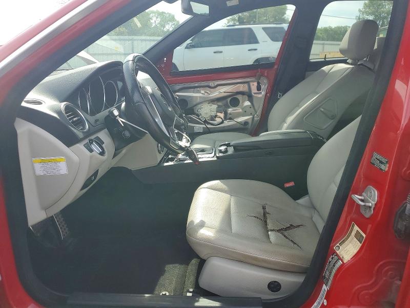2013 Mercedes-benz C-klasse VIN WDDGF8AB8DA786602 COPART salvage auction — FRONT END, Ky - Cert Of Title-Salvage, sold $1,050 on 2026-07-15 (photo 7)