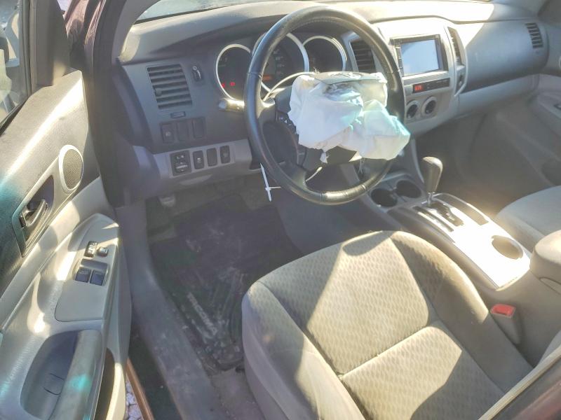 2010 Toyota Tacoma VIN 5TETU4GN8AZ687062 COPART salvage auction — FRONT END, OK - CERTIFICATE OF TITLE-JUNKED, sold $2,250 on 2026-07-21 (photo 8)