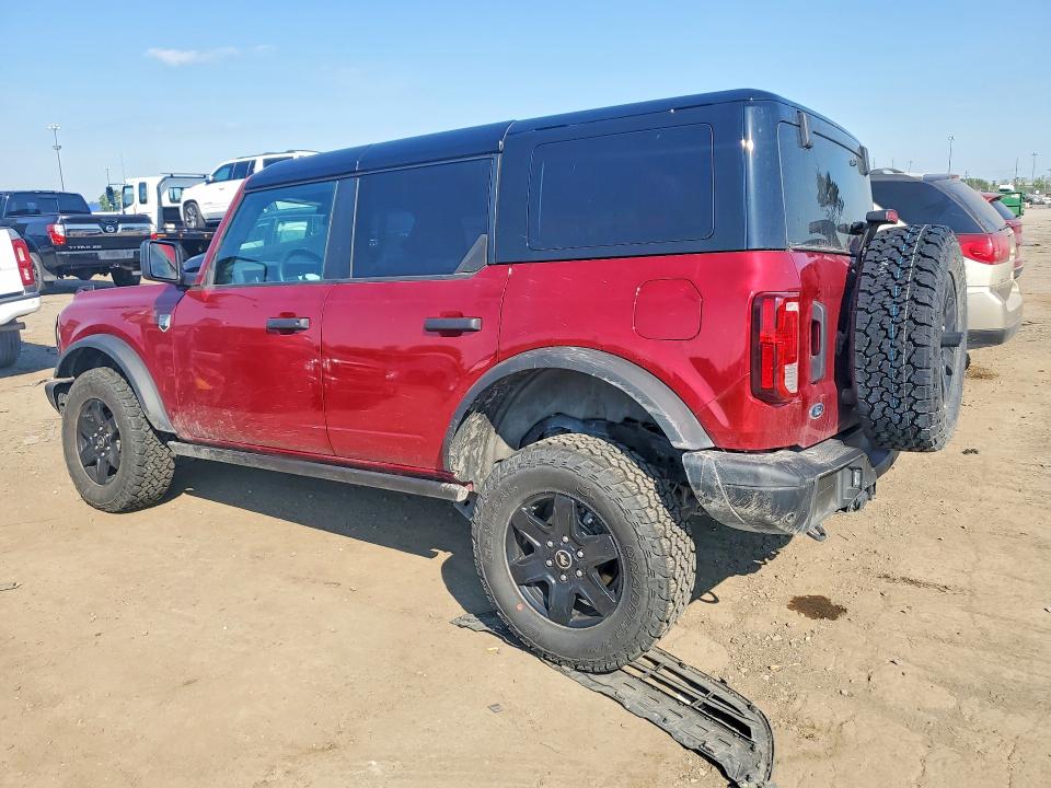2025 Ford Bronco VIN 1FMEE7BH0SLA78715 COPART salvage auction — FRONT END, MI - CERT OF TITLE-SALVAGE VEHICLE, sold $16,700 on 2026-09-18 (photo 2)