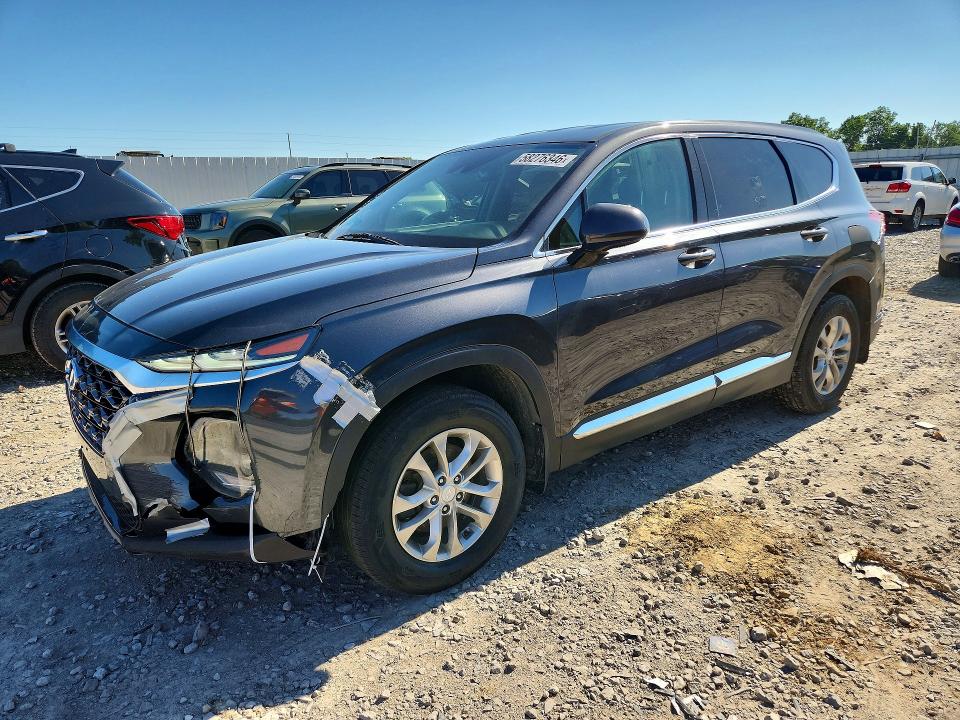 2020 Hyundai Santa fe VIN 5NMS33AD0LH227888 COPART salvage auction — FRONT END, Oh - Certificate Of Title (P), sold $7,400 on 2026-07-27 (photo 1)