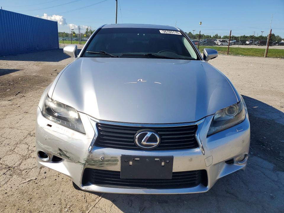 2013 Lexus Gs VIN JTHCE1BL0D5016962 COPART salvage auction — REAR END, In - Cert Of Title-Salvage Title, sold $4,000 on 2026-07-10 (photo 5)