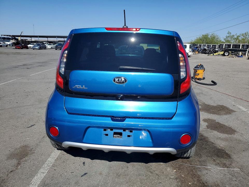 2017 Kia VIN KNDJP3A55H7480552 COPART salvage auction — FRONT END, Tx - Salvage Vehicle Title, sold $1,150 on 2026-07-31 (photo 6)
