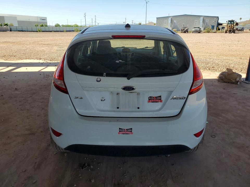 2012 Ford Fiesta VIN 3FADP4FJ8CM106904 COPART salvage auction — FRONT END, Az - Cert Of Title - Salvage, sold $425 on 2026-07-02 (photo 6)